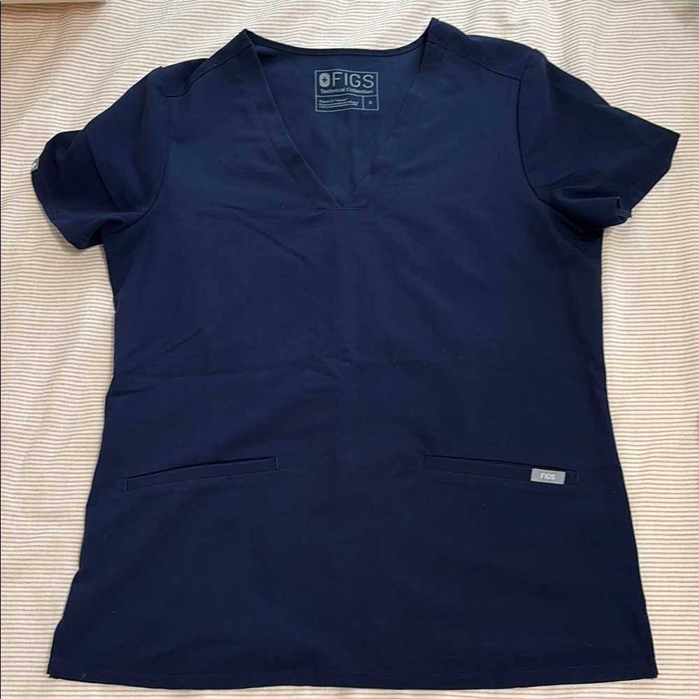 FIGS Set, Women's Navy Blue Set- Top and Joggers